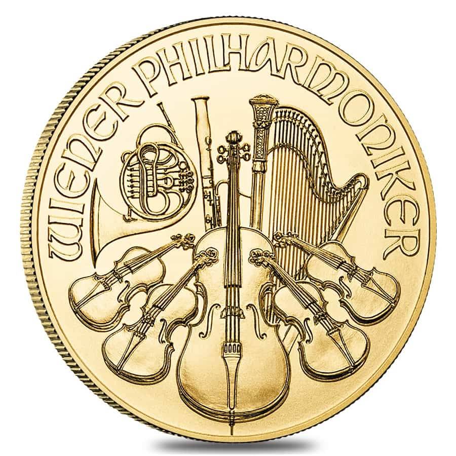 2023 Philharmonic 1/10oz Gold